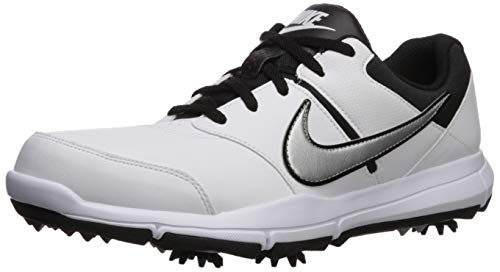 Nike Herren Durasport 4 Golfschuhe, Weiß (White/Metallic Silver/Black 100), 45.5 EU
