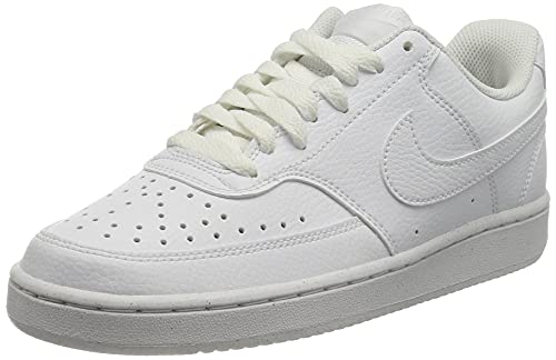 Nike Damen Court Vision Schuhe, White/White-White, 40 EU