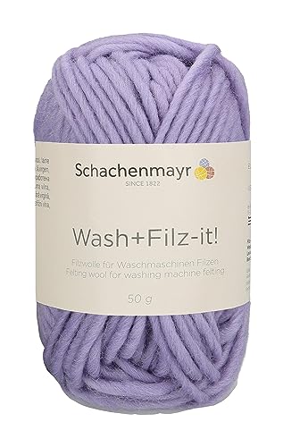 Schachenmayr Wash+Filz-It!, 50G Lavender Filzgarne