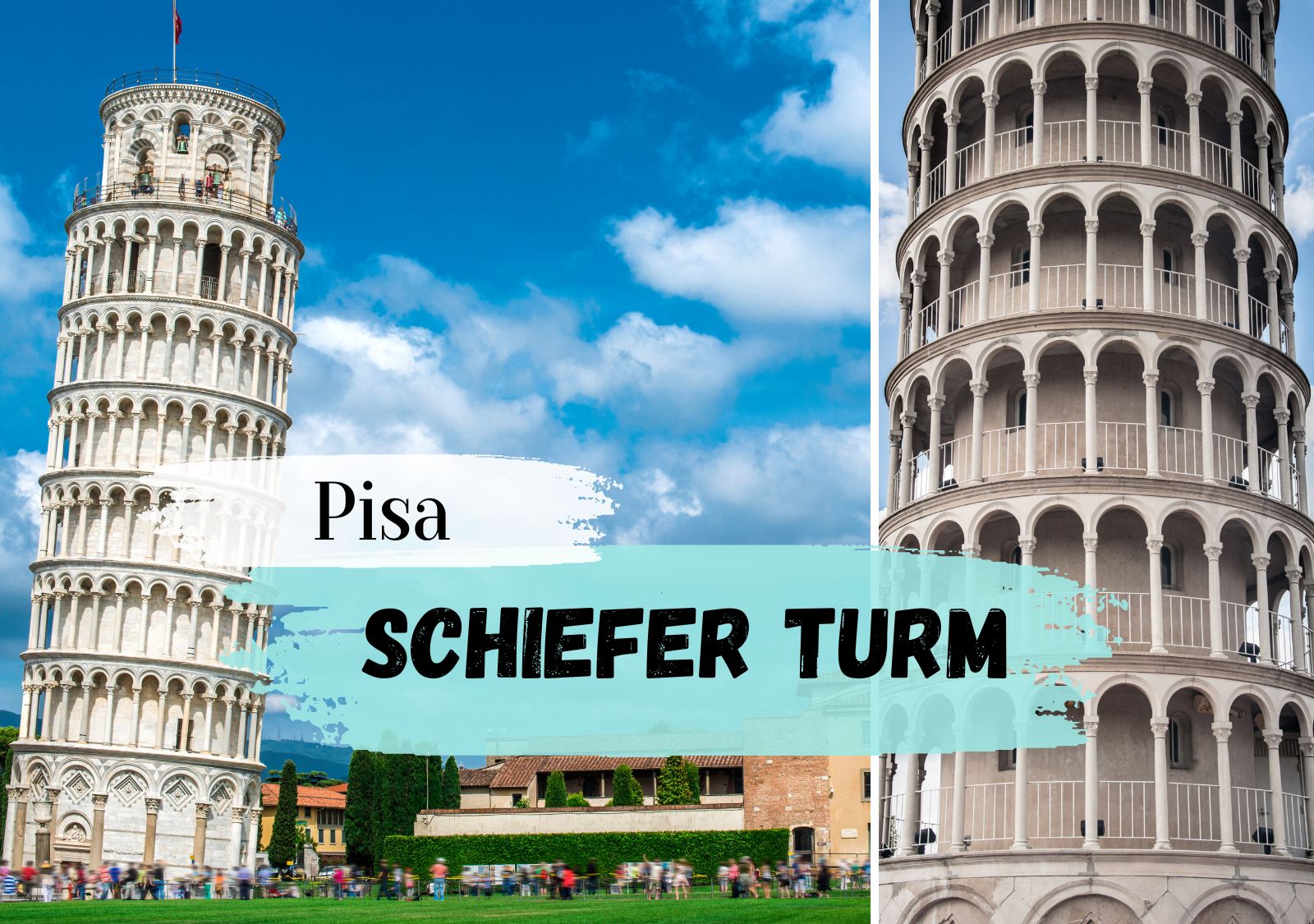 Der Schiefe Turm von Pisa Steckbrief