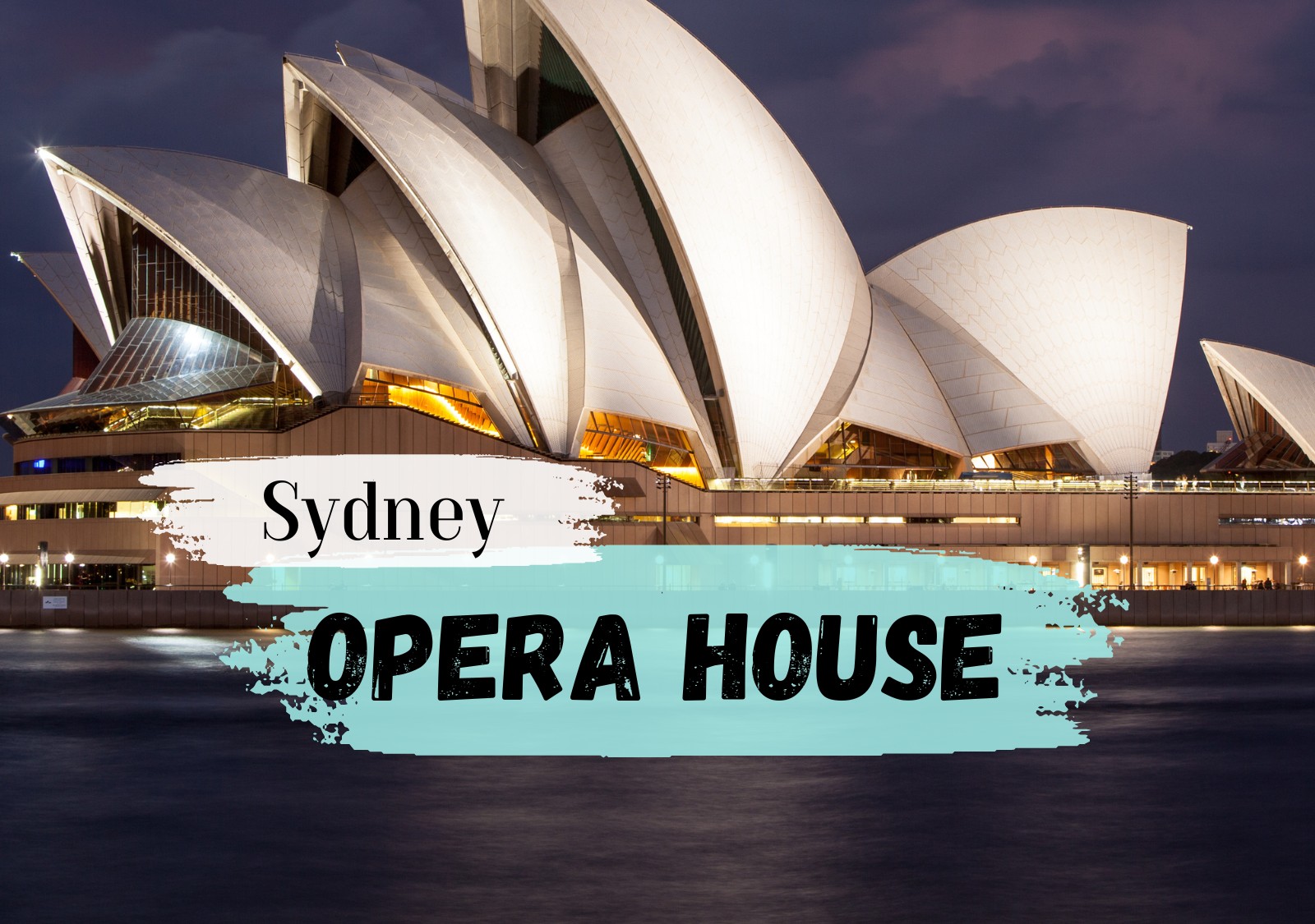 Sydney Opera House Steckbrief & Bilder