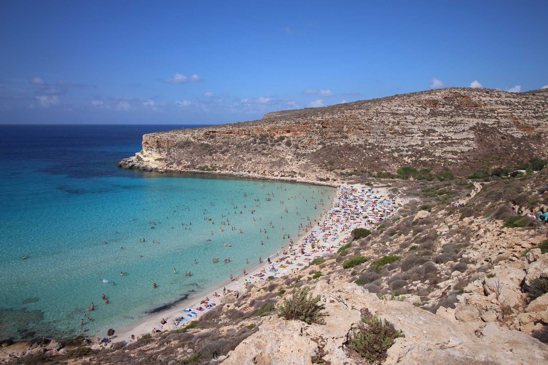 Spiaggia dei Conigli Strand auf Lampedusa Steckbrief & Bilder