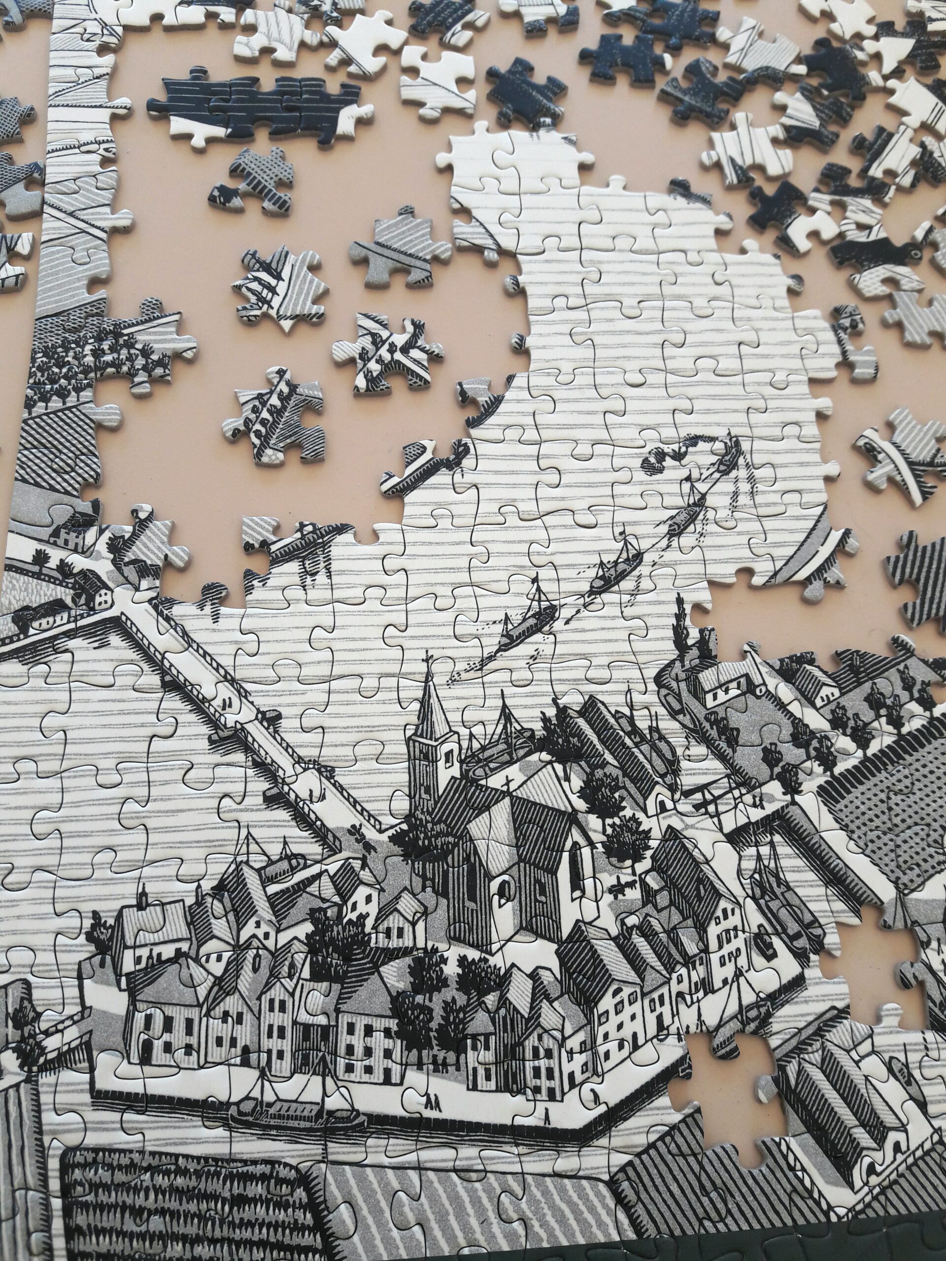 Puzzle – Puzzlegrößen, Geschichte