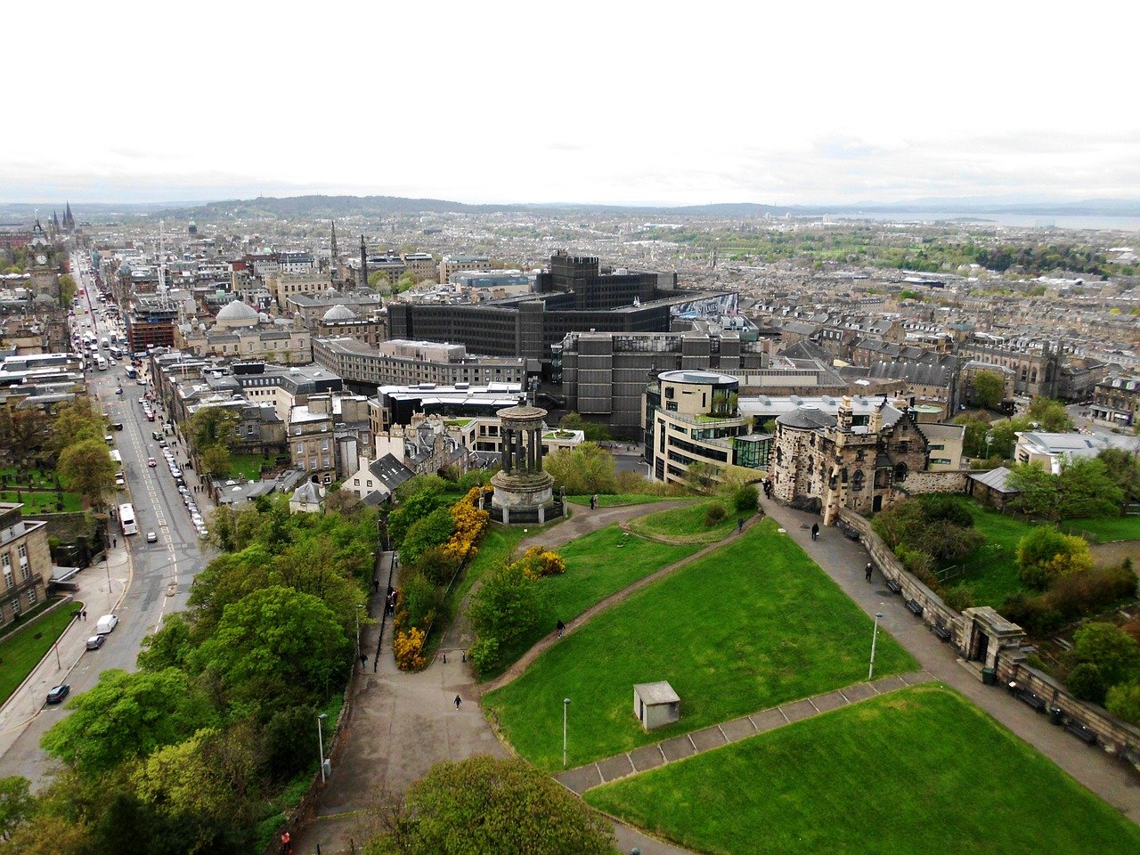 Calton Hill in Edinburgh – Geschichte
